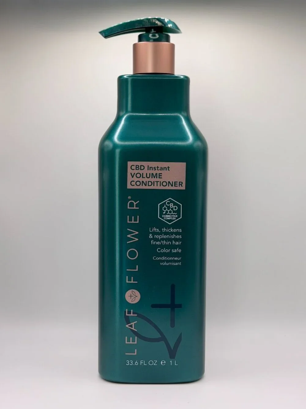 Leaf & Flower Volume Conditioner for Fine & Thin Hair – Color Safe, 33.6 fl oz